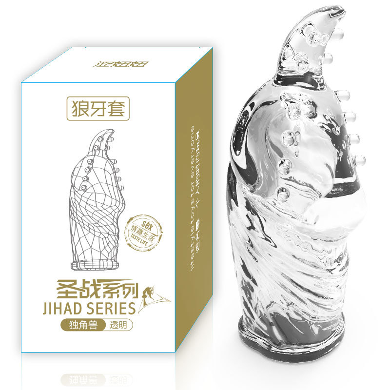 Men's equipment: crystal case, Wolf tooth case, sex toy ring, alternative toys for men