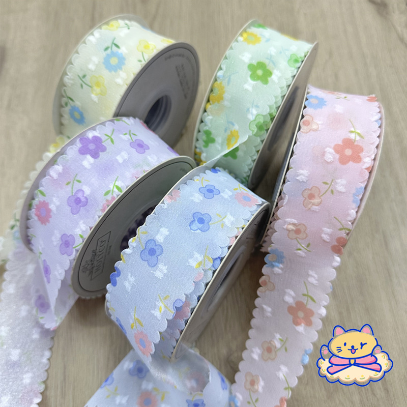 Pile Point Small Flower Double Chiffon With Handmade Diy Hair Accessories Bow Material Clothing Straw Hat Accessories Gift Box Packaging Application Scenario