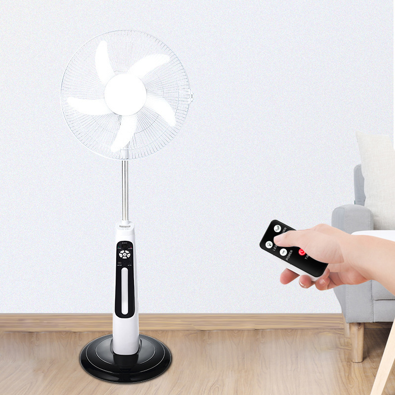Long-lasting and durable 18-inch camping fan with battery light, floor fan with lighting, solar fan, 16-inch charging Specification image