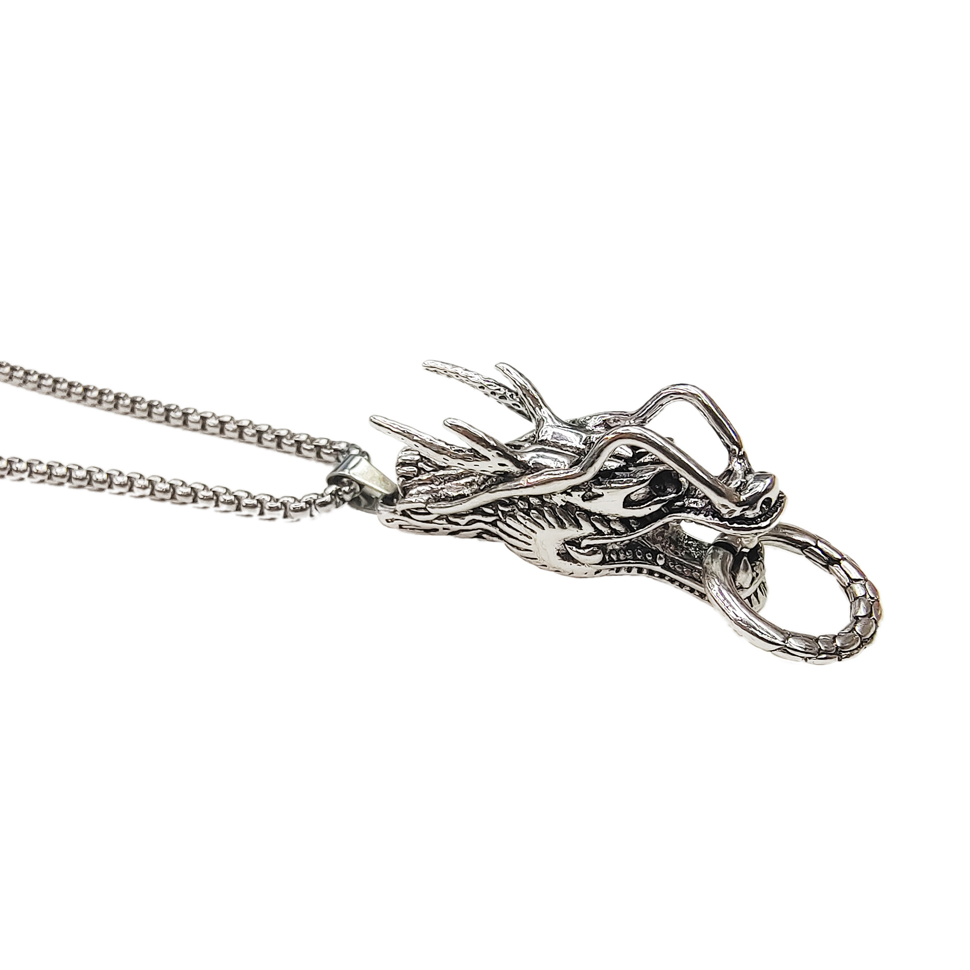 Net Red Men's Necklace Egyptian Cross Necklace Sweater Chain Stainless Steel Necklace Alloy Pendant Wholesale Application Scenario
