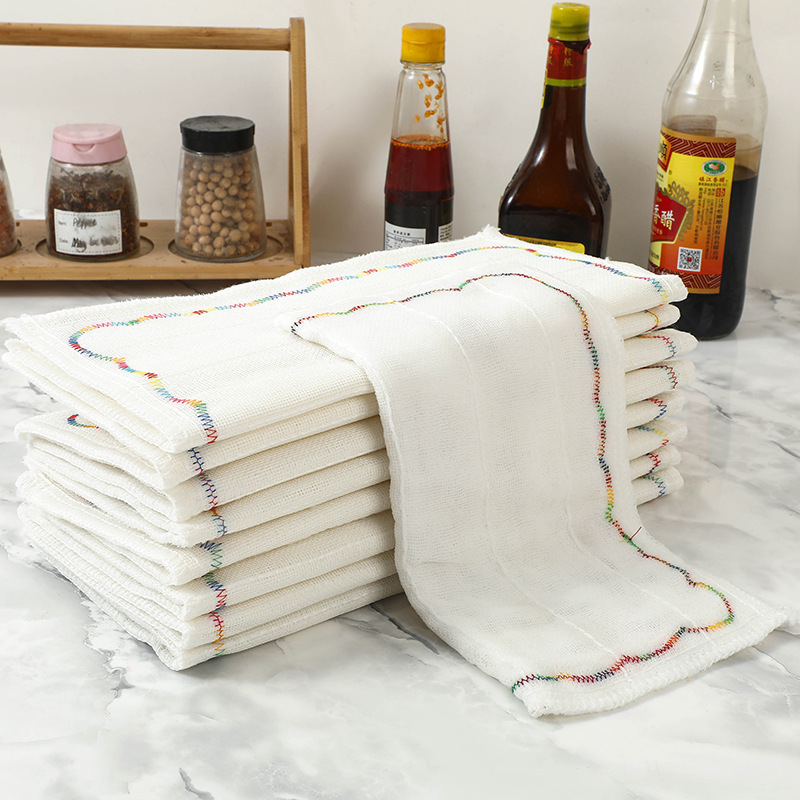 Rainbow Oily Dishcloth Thickened Dishtowel Does Not Remove Hair, Does Not Stain With Oil Easy To Clean To Wipe The Table Dishcloth details Picture