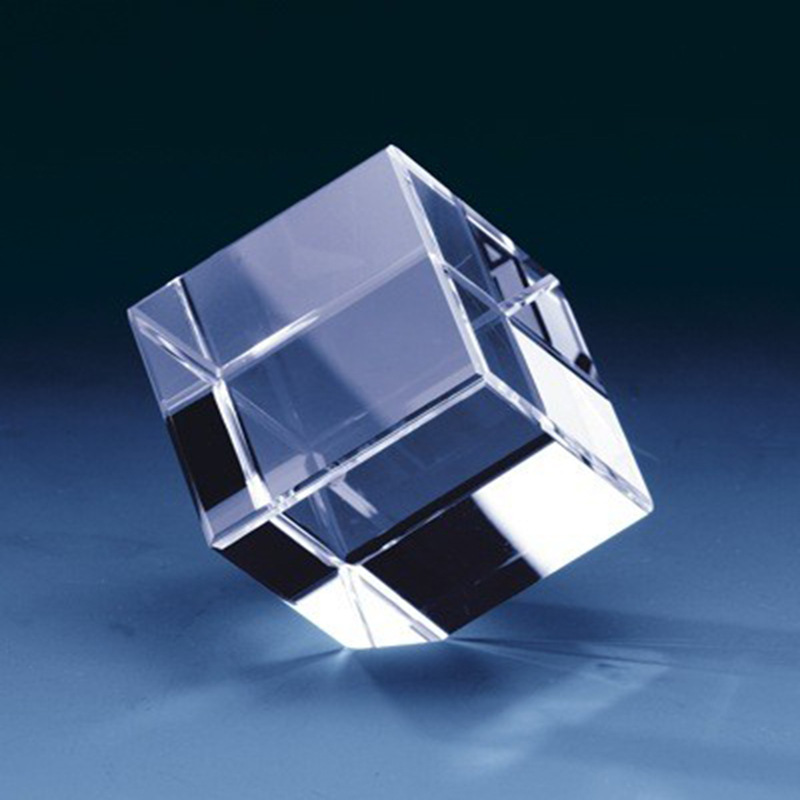 透明水晶方体3D内雕刻字LOGO 水晶正方体长方块各种规格k9白胚图