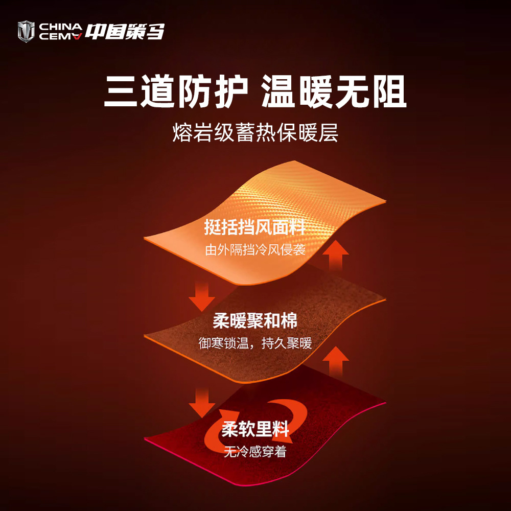 The new heat reflection camouflage outdoor tactical cotton-padded jacket for men, a cold-proof, warm and wear-resistant cotton-padded jacket for cross-border cold regions from Cemar Application Scenario