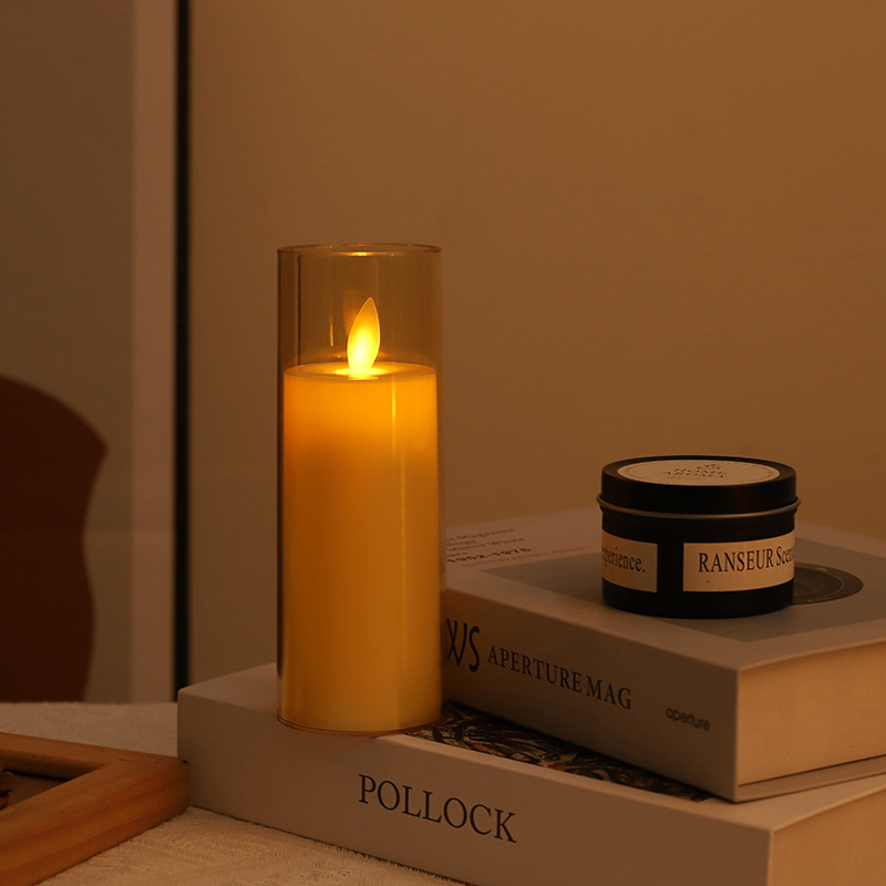 Led Electronic Candle Light Simulation Candle Decoration Western Restaurant Wedding Decoration Decoration Romantic Confession Direct Sales details Picture