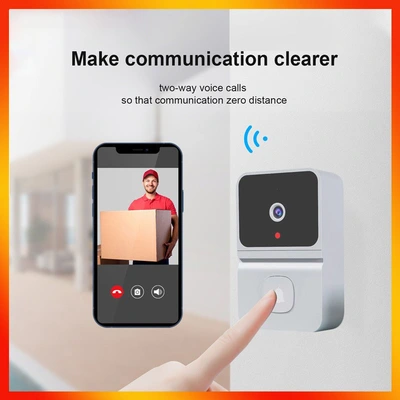 Mobile APP Electronic smart cat eye video intercom wireless doorbell household graffiti Yiwu market Z30 thumbnail