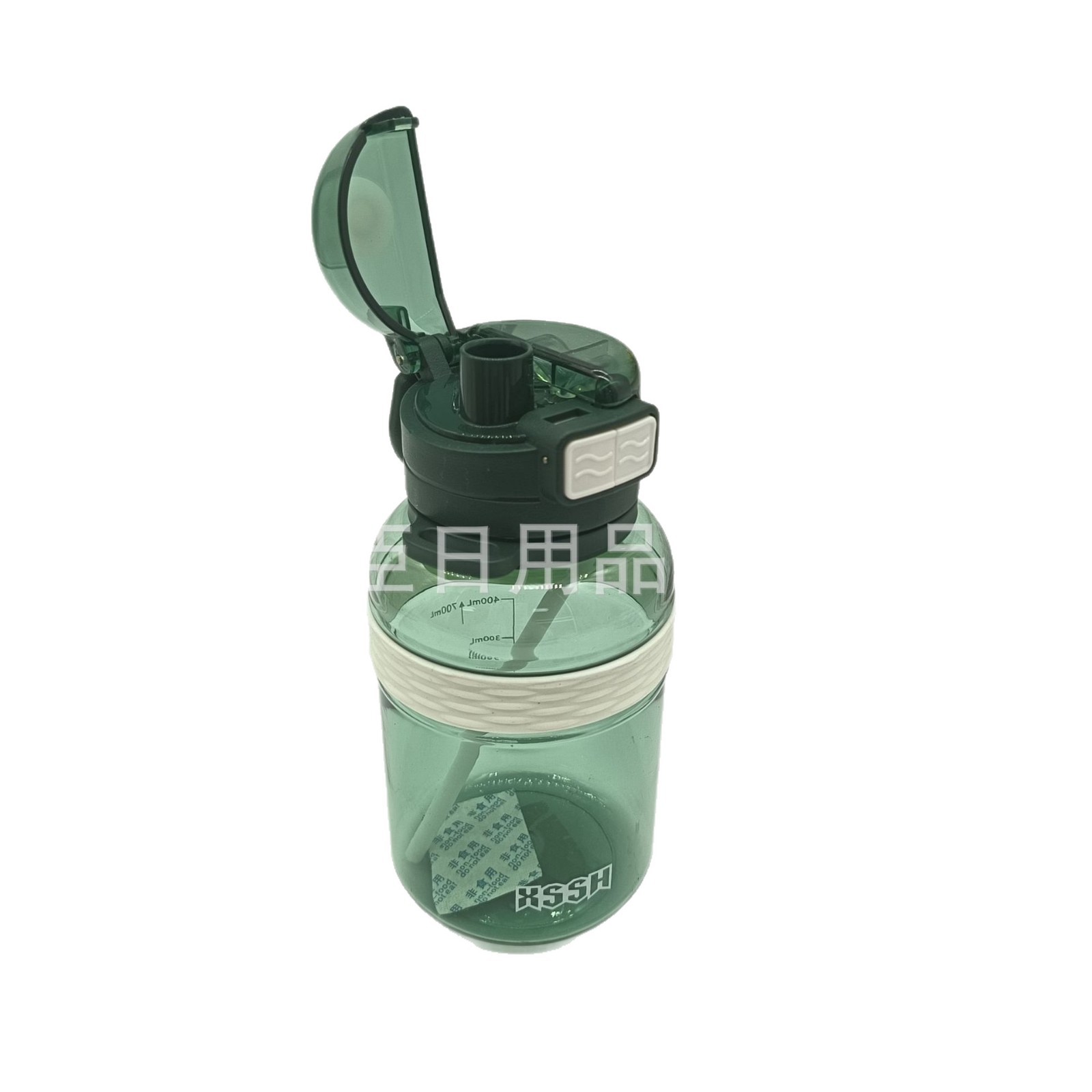 Student-specific space cup, double drinking lid, direct drinking straw cup, children's sports water cup, wearable, minimalist sports style Item Picture