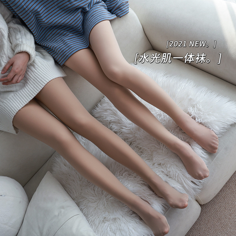 23夏季新款23夏季新款秋冬季水光肌光腿神器女加绒加厚单层一体打底连裤袜自然裸感丝袜