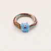 Cute cartoon monster hair tie for girls, double ponytails without hair bands, funny little leather covers, rubber bands and hair ties Item Picture