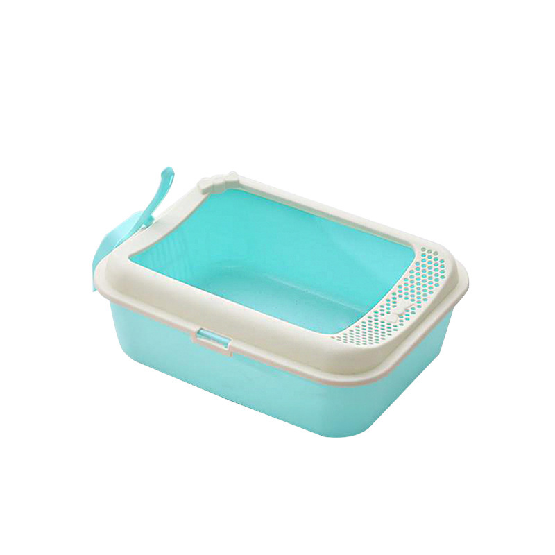 Litter box Spatter-proof semi-enclosed large cat toilet Small litter box Cat poop box deodorant cat supplies Item Picture