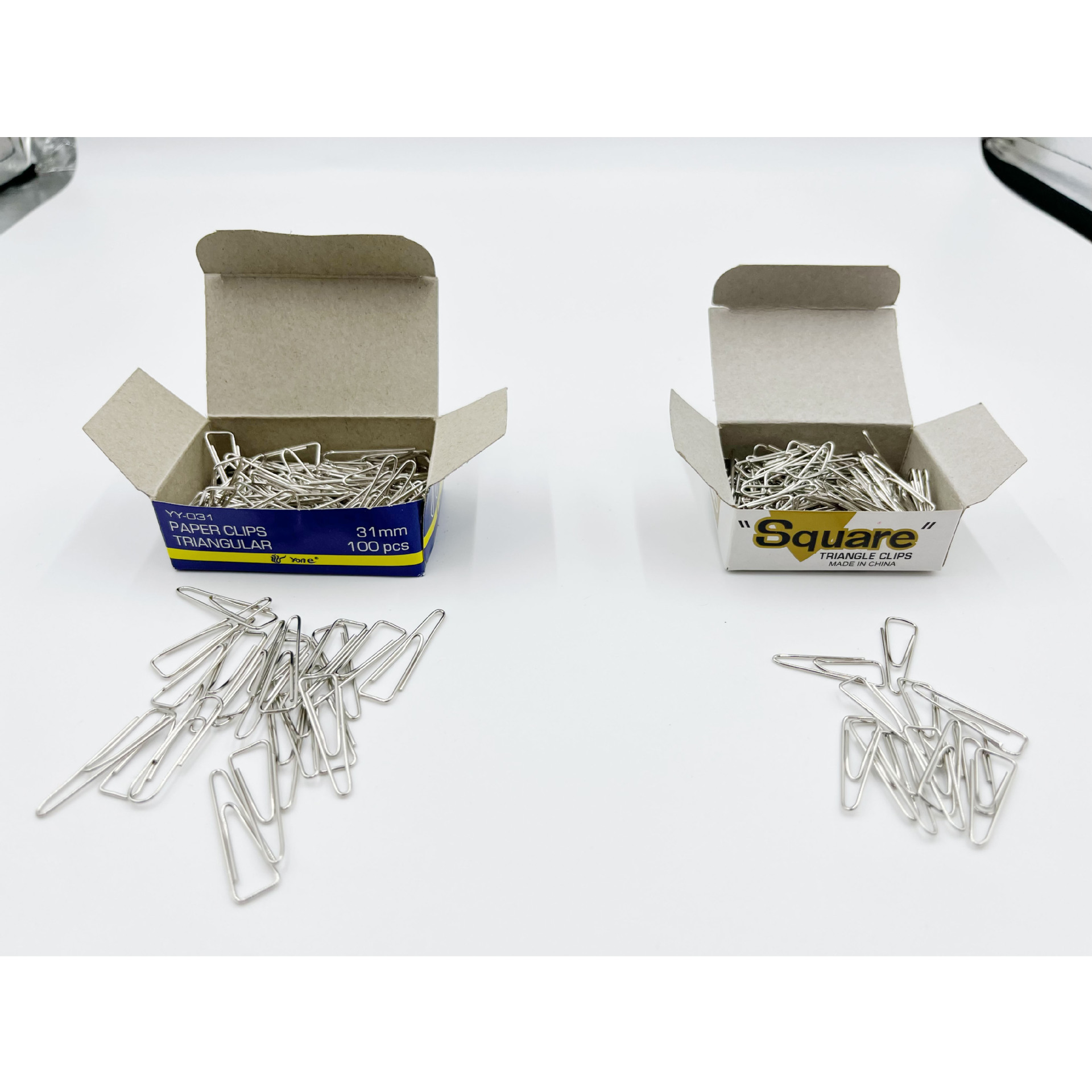 三角针回形针/银色金色马卡/大中小各包装细节图