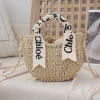 2024 New hand-held woven bags for women, summer vacation single-shoulder straw woven bags, travel and leisure women's bags, direct supply from the manufacturer Application Scenario