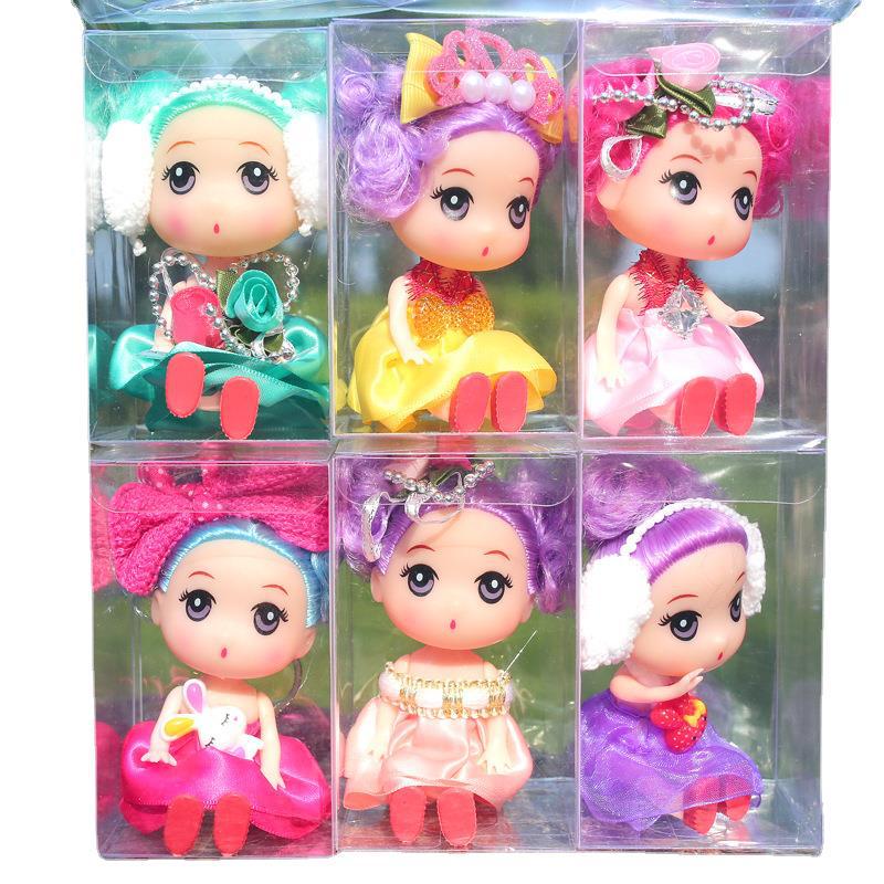 新款卡通大头/卡通6款公主白底实物图