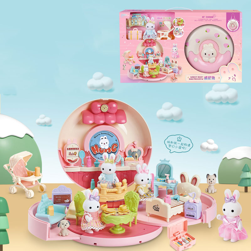 跨境过家家/儿童电话拨号玩具/儿童做饭/儿童玩具/迷你娃娃机男女通用细节图