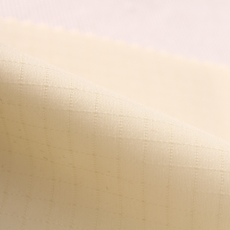 厂家格子牛津布面料pvc涂层防晒防水箱包布料人造皮革