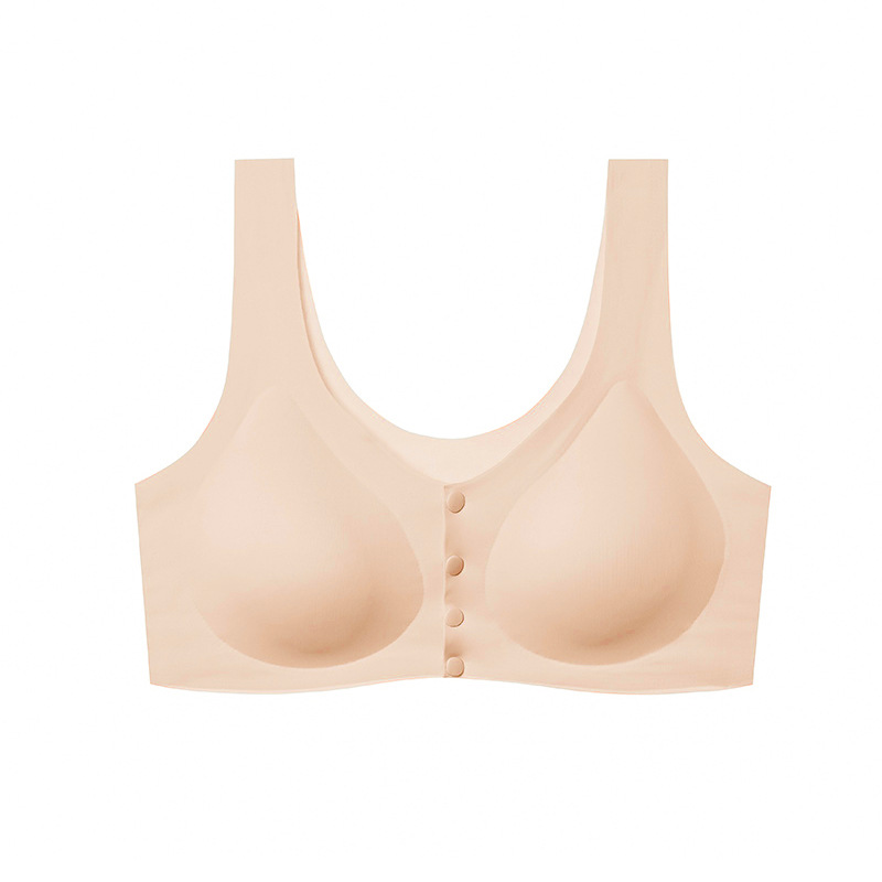 哺乳内衣薄款白底实物图