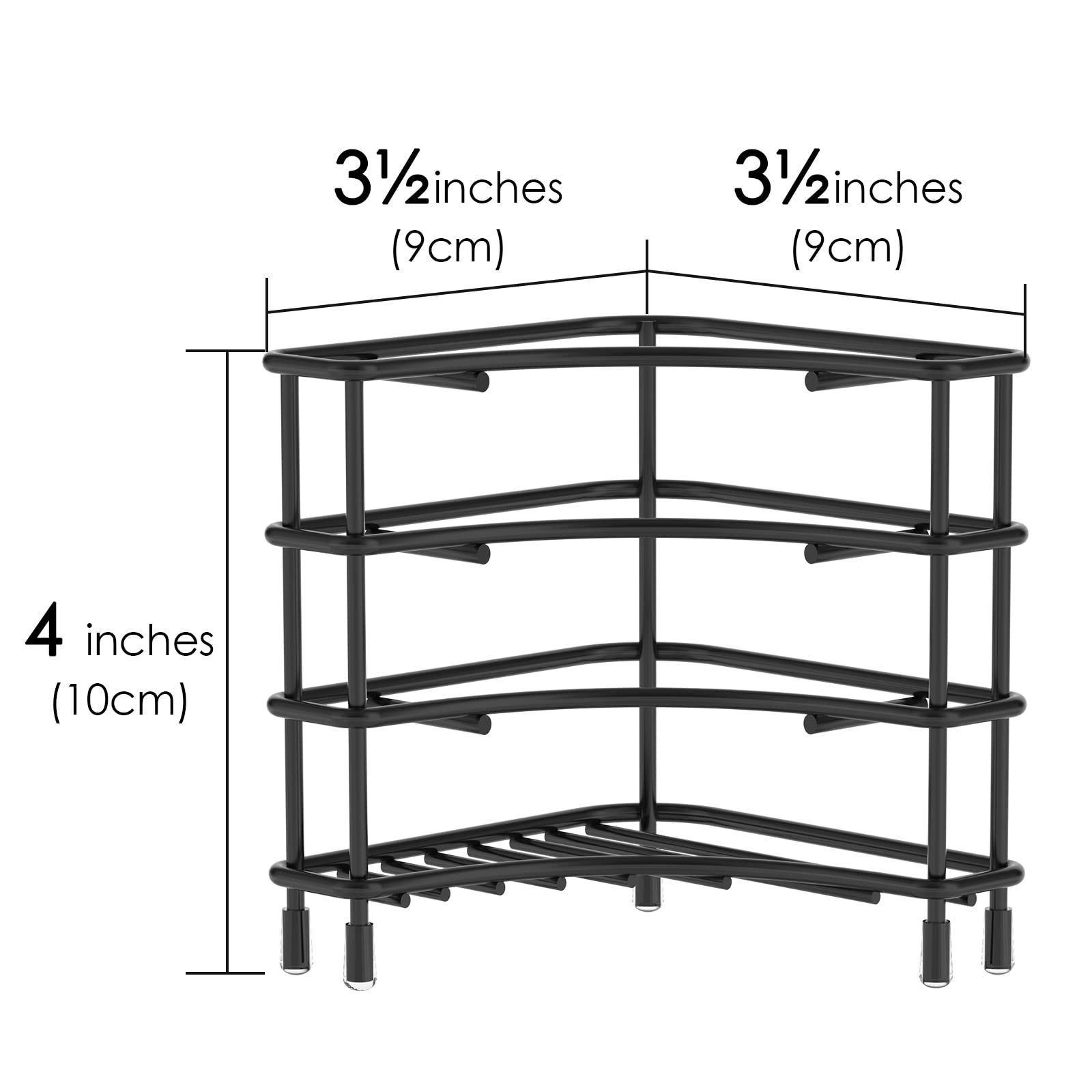 Wall-mounted toothbrush rack, no need for drilling, bathroom brushing cup storage, mouthwash cup, wall-mounted toothbrush cup rack, iron Item Picture