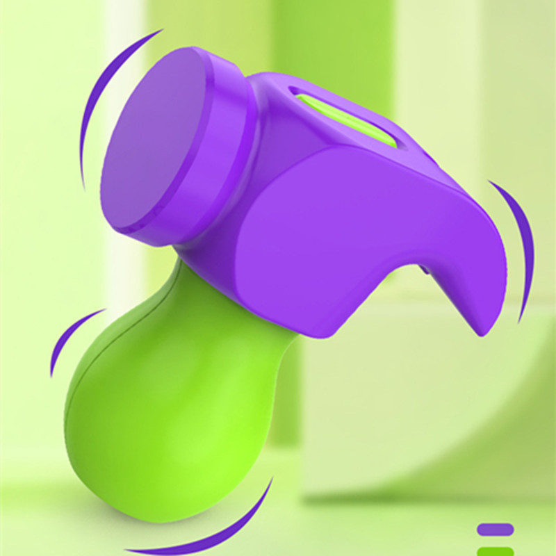 新款3D重力萝卜锤按摩棒解压重力萝卜刀小锤子儿童玩具网红萝卜锤图