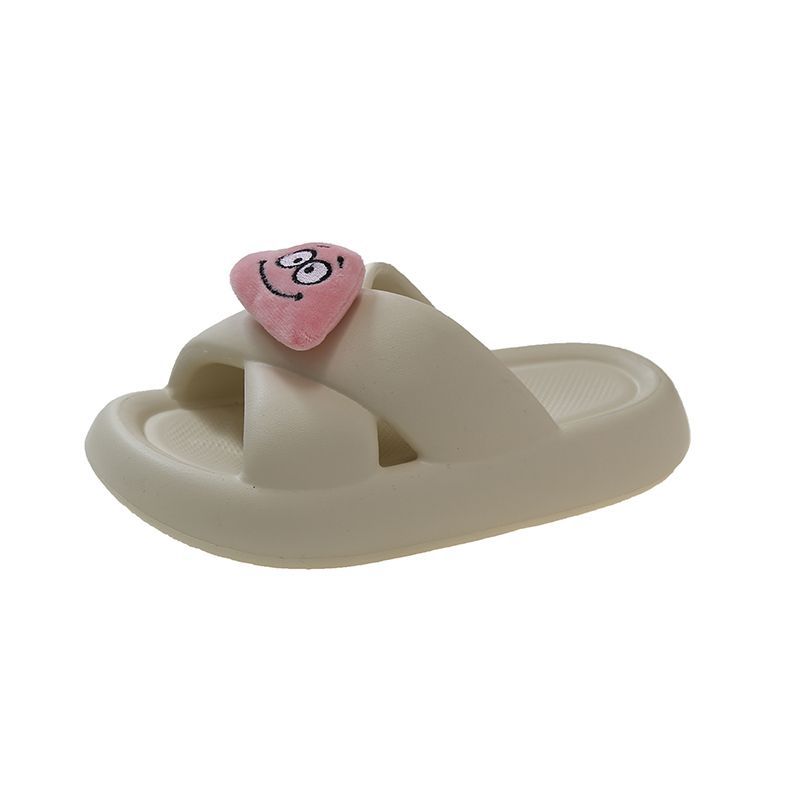 Step On The Poop Feeling Platform Slippers Female Summer Outside Wear Cute Cartoon Spongebob Squarepants Non-Slip Indoor Flip-Flops Wholesale Tide Item Picture
