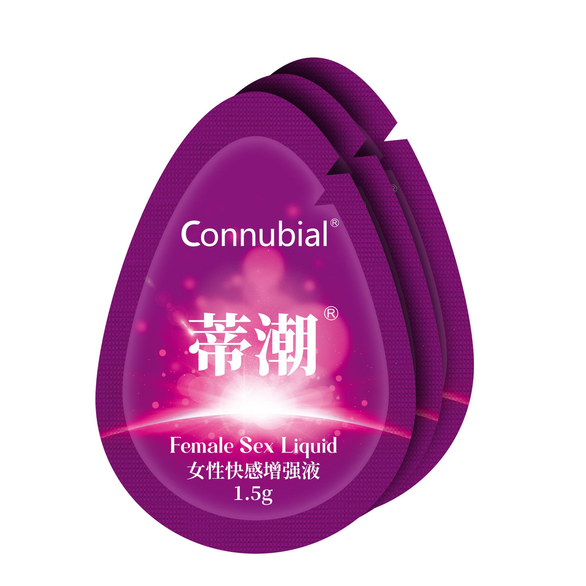 Female pleasure liquid bag female external adult sex toys Specification drawing