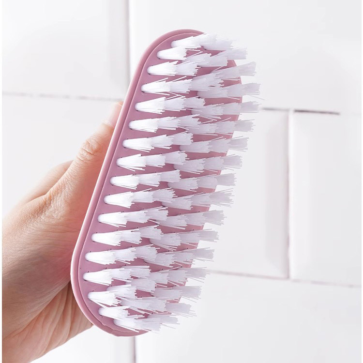 Multi-functional household cleaning brush, plastic soft bristle with handle, thickened laundry brush, board brush, shoe brush, bathroom Application Scenario