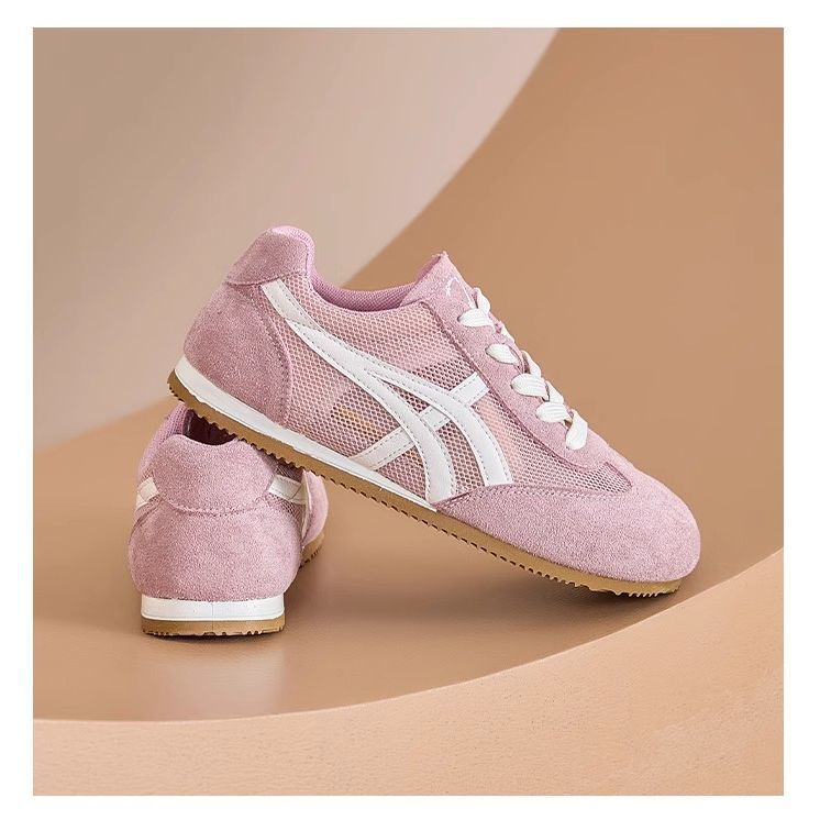【 Versatile and Easy to Match 】 Retro mesh breathable De Xun women's 2025 Summer new style lightweight and versatile flat casual shoes Application Scenario