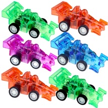 儿童方程式回力赛车彩色透明回力车幼儿园男孩女孩礼物玩具车