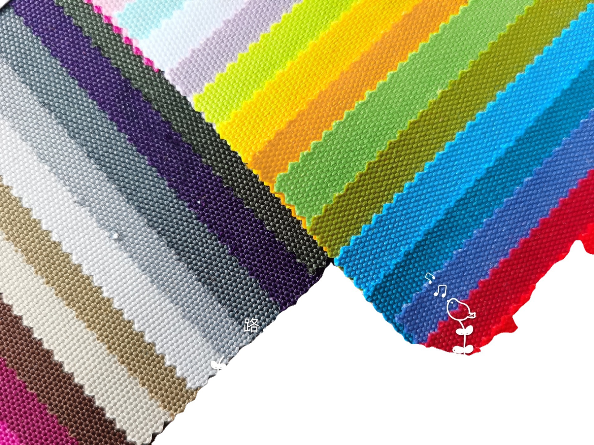 Luggage Fabric Hiking Bag Oxford Waterproof Tedoron Chemical Fiber Plain Polyester Custom Item Picture