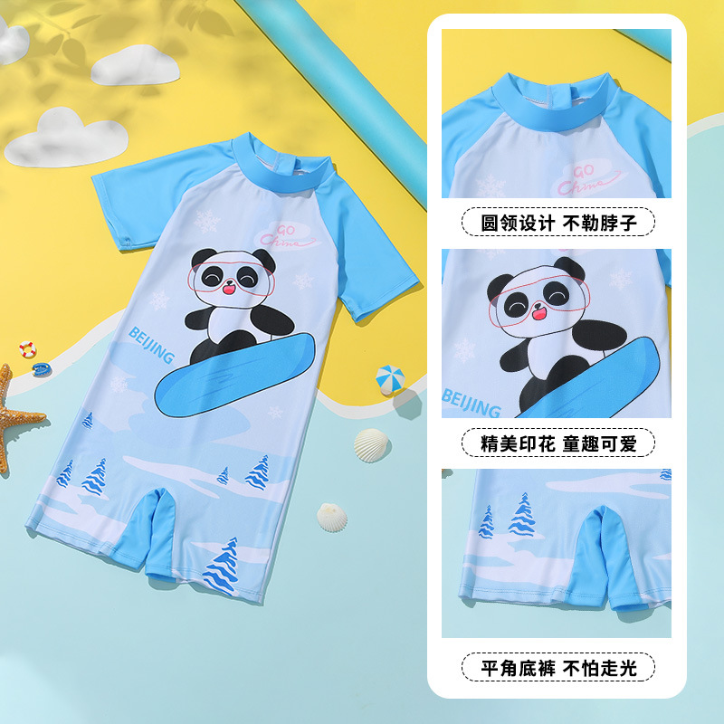 儿童运动服/童装男童短袖韩版/小孩棉绸套装/T恤儿童/纯棉短袖细节图