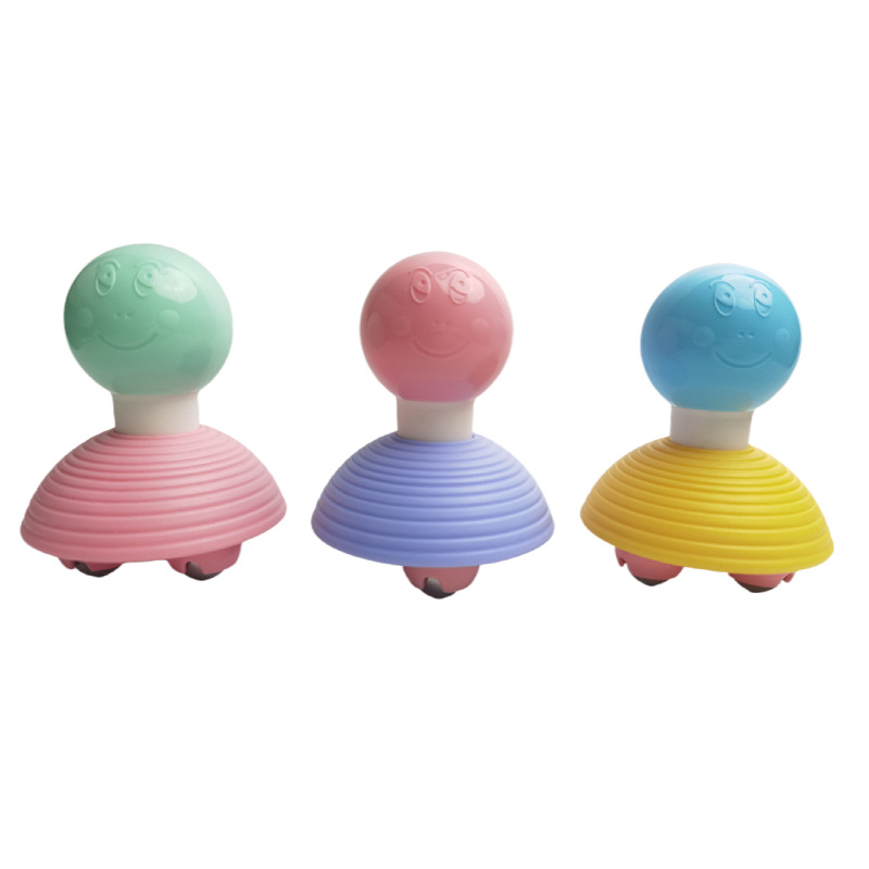 Dibujos animados bola masajeador de tres bolas de masaje manual de cuerpo completo piernas pantorrilla muscle rodillo masajeador muslo brazo especial para el comercio exterior Item Picture
