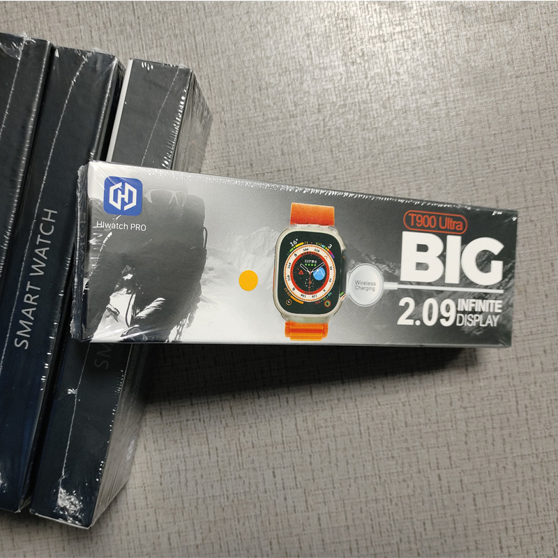 智能成人手表T8900 Ultra运动记步心率血压血氧监测蓝牙环