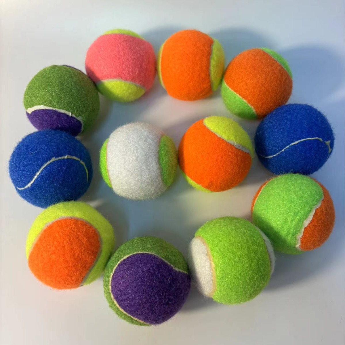 Color Tennis Bulk Wholesale Training Tennis Bulk Wholesale Factory Direct Cross-Border Tennis Bulk Wholesale