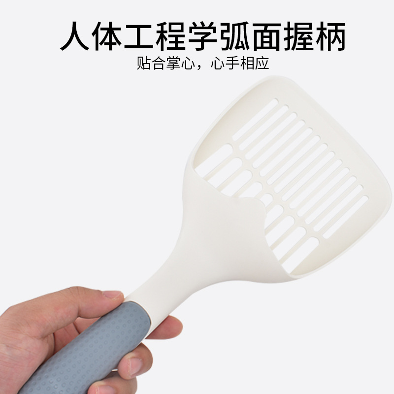 批发简派猫砂铲铲屎神器宠物清洁用品大号猫砂铲豆腐猫砂猫屎铲子细节图