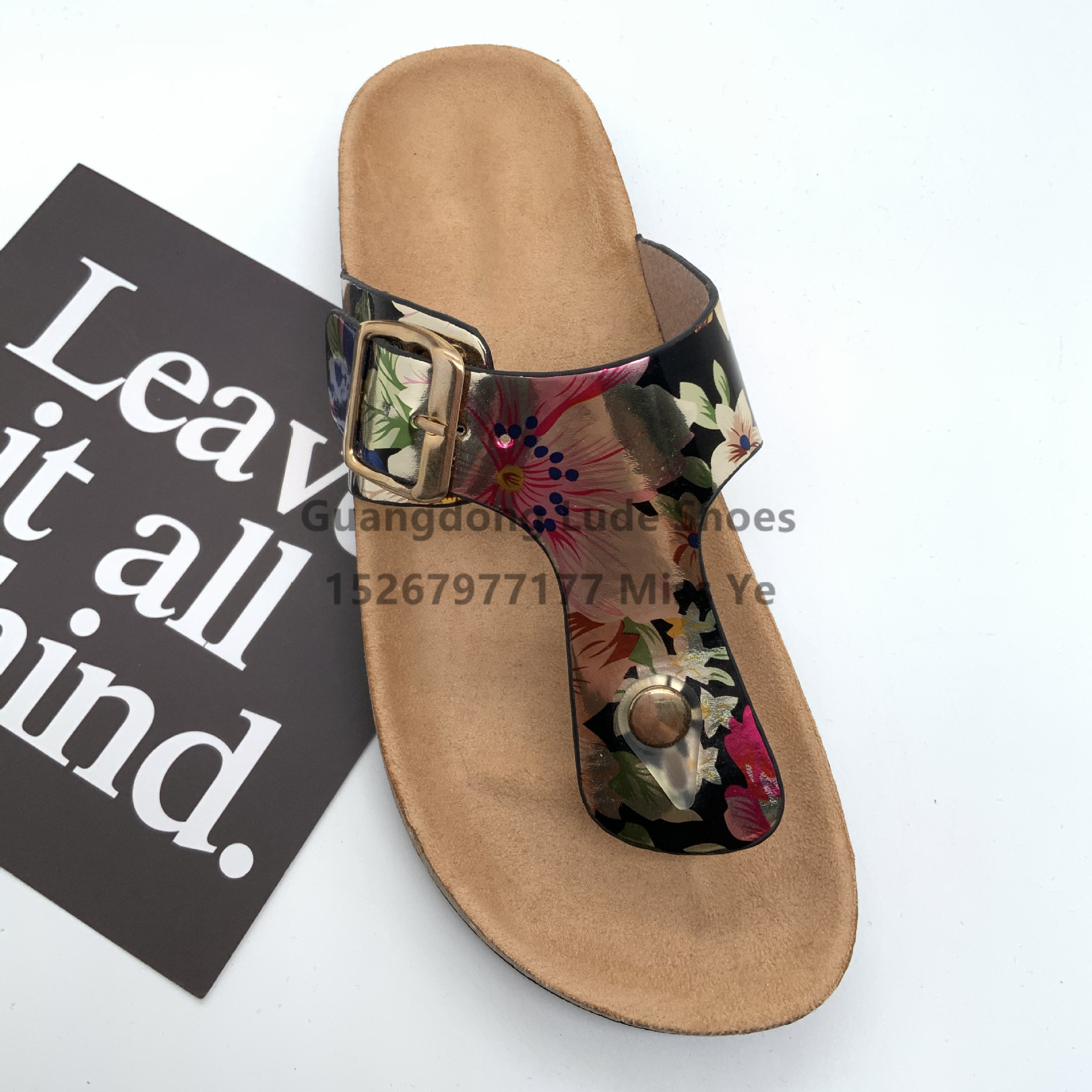 2022 New Women's Thick Soled Slippers Foreign Trade Europe And The United States To Wear Craft Shoes Guangzhou Women's Shoes Casual Slippers Women details Picture