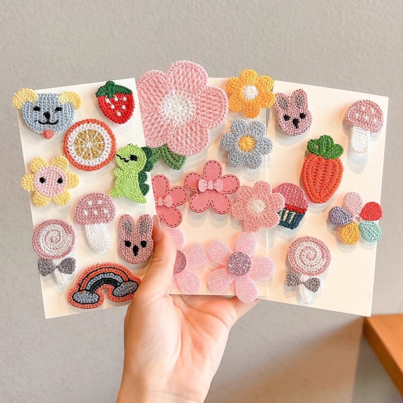 刘海贴实物图