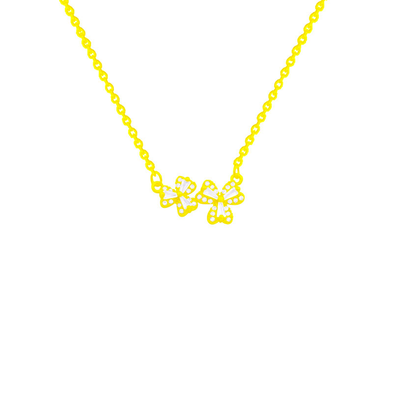Love Necklace Does Not Fade Light Luxury Small Clavicle Chain Burst Jewelry Birthday Gift To Girlfriend Choker Jewelry Woman Item Picture