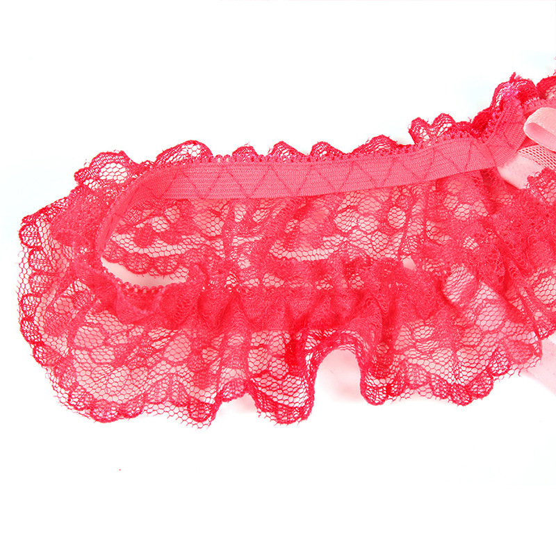 New adult sex toys sm sex temptation lace transparent gauze sexy female thong open crotch style Item Picture