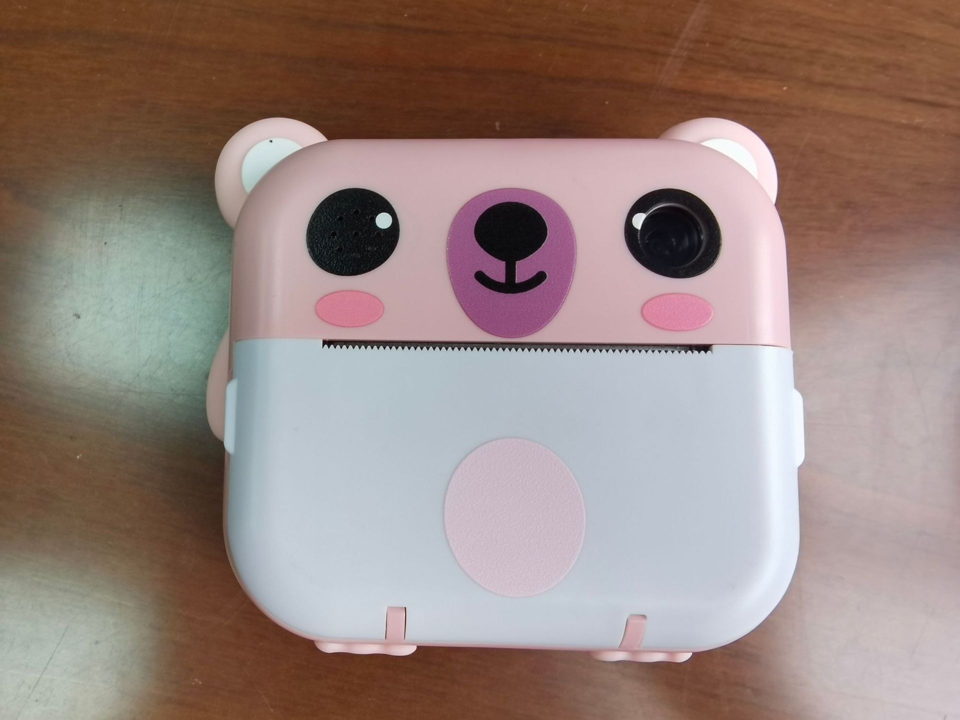 新款迷你卡通拍立得相机高清儿童数码摄像便携打印拍照设备详情4