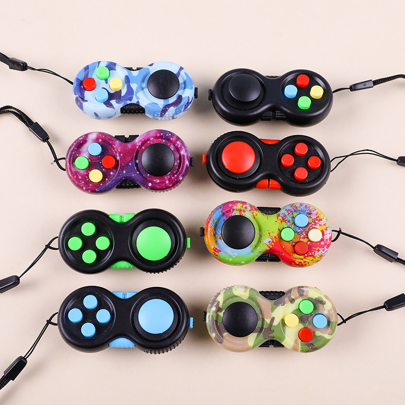 Fidget Pad减压手柄益智魔方新奇特减压玩具游戏手柄解压手柄批发图