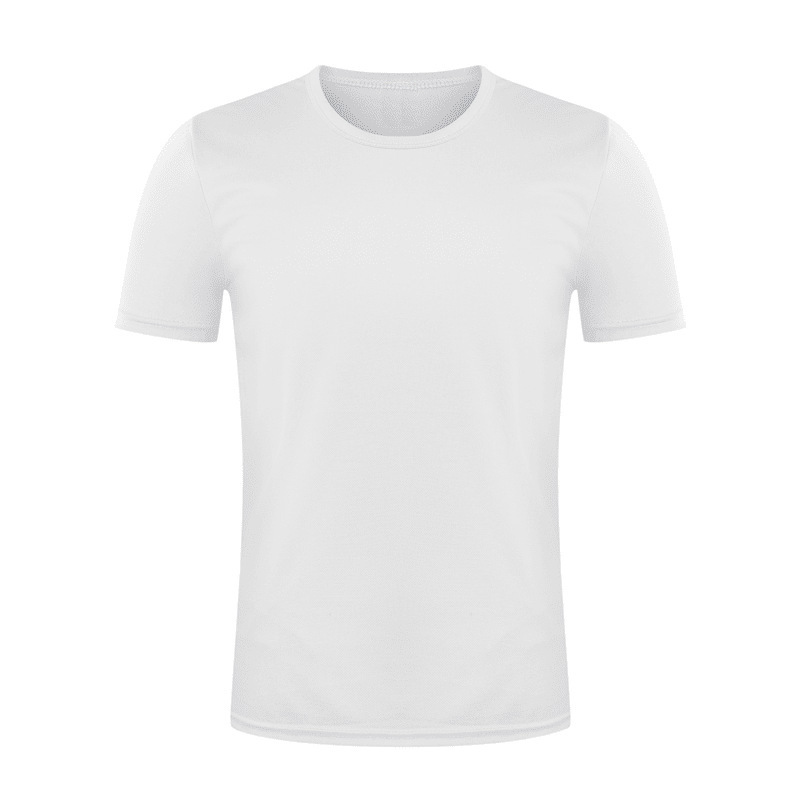Mesh fabric blank quick-drying T-shirts with printed logos, short-sleeved work clothes, men's and women's custom-made advertising cultural T-shirts, group uniforms Item Picture
