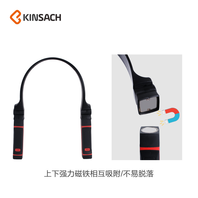 Amazon's new USB charging lamp, reading and learning led neck lamp, outdoor lighting, work light, and night running light Specification image