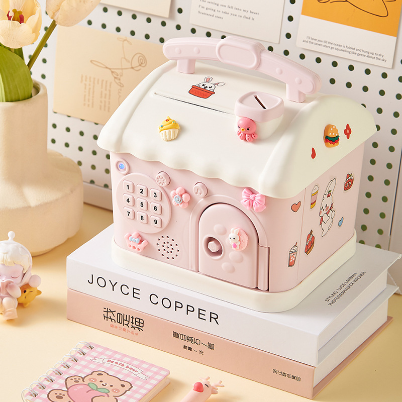 Songtai Net Red Music Children's Piggy Bank Can Access Piggy Bank Boy Girl Lovely Wind Birthday Gift Music Box
