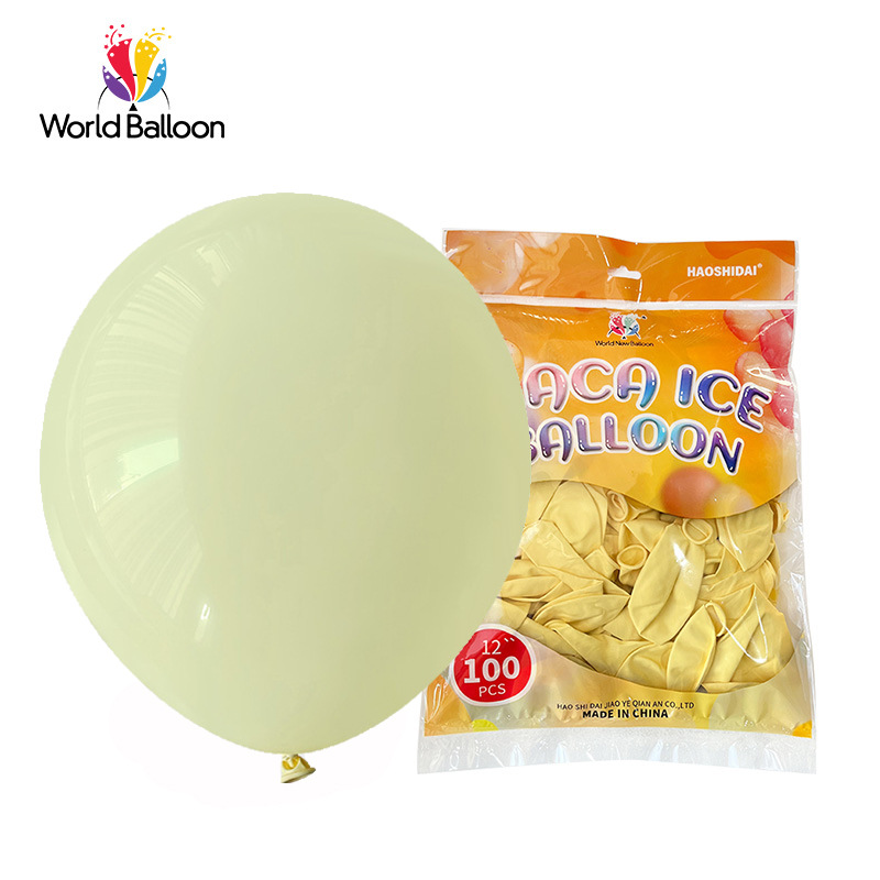 Macaron Balloon Stand Wholesale Colorful Latex Balloons Wedding Decoration Birthday Wedding Decoration Floating Air Balls Item Picture