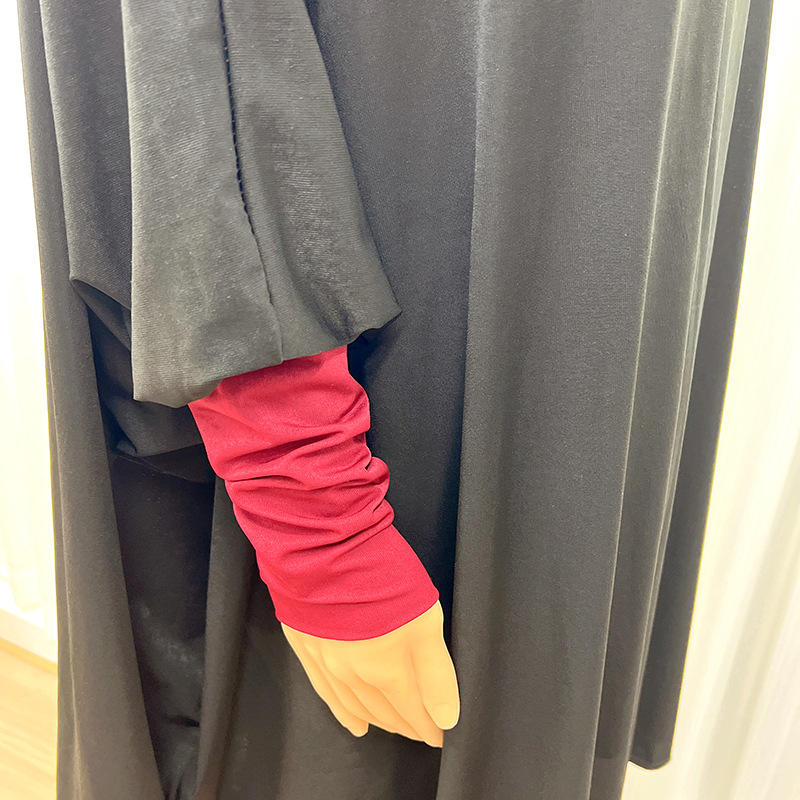 New Solid Color Muslim Spring And Autumn Long Sleeve Simple Loose Leisure Long Headscarf Cover Home Dress Gauze Scarf Application Scenario
