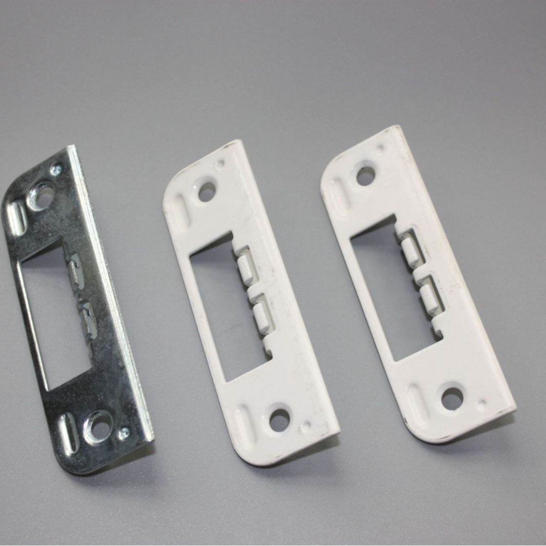 Door lock guide plates, room edge strips, lock body buckle plates, buckle plates, guide parts, universal lock guide plates wholesale Application Scenario
