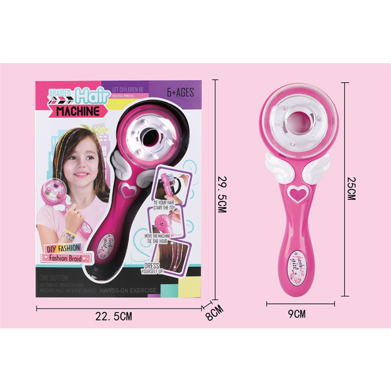 Children's DIY hair braiding machine, automatic hair braiding machine, braid magic tool for girls, playhouse toy Specification image