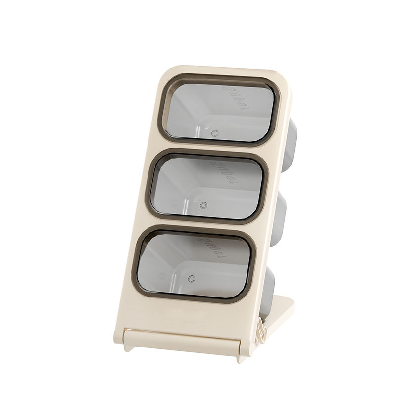 Student desktop cosmetics storage box, office large-capacity slanted pen holder, household compartments for stationery storage Item Picture