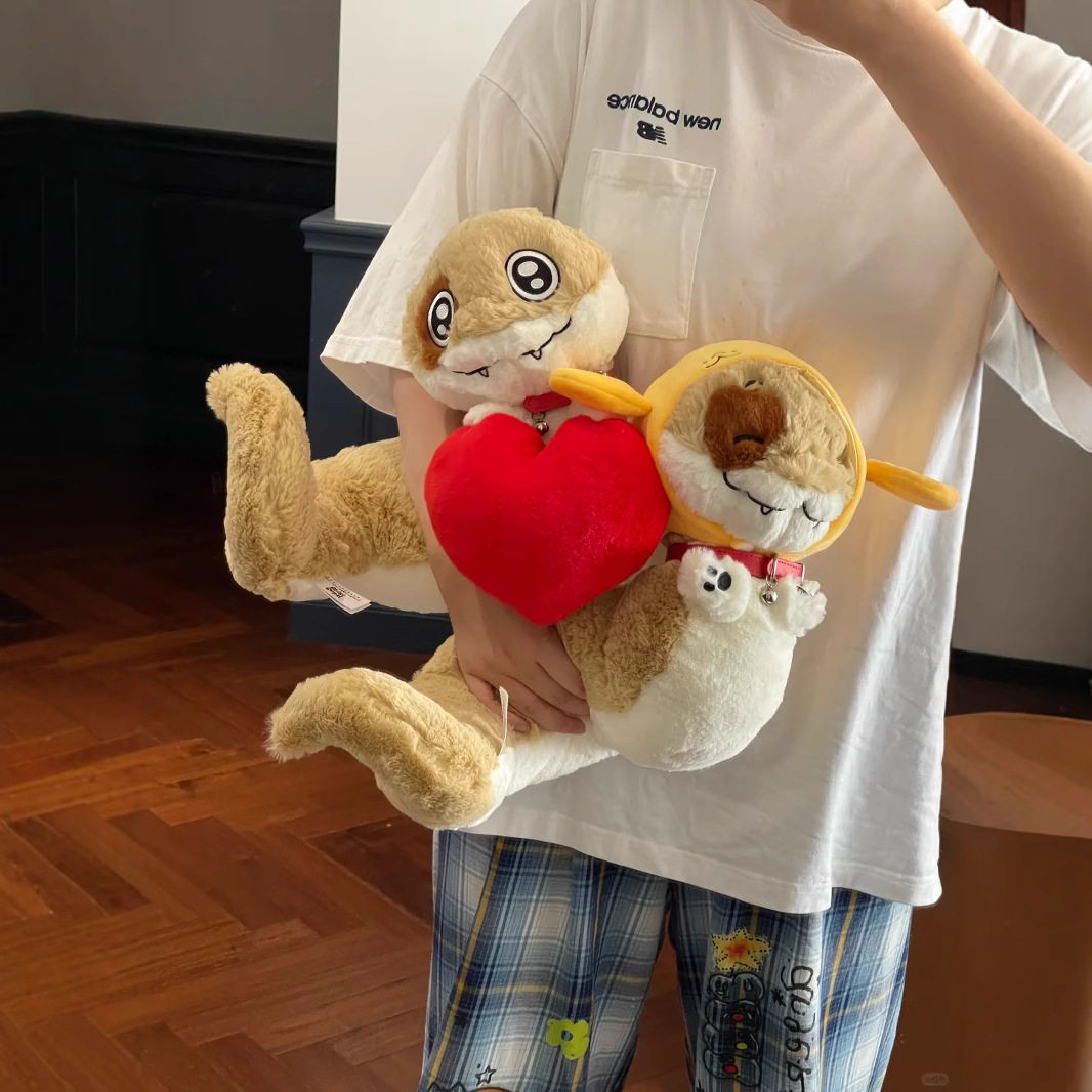 Duoai genuine Snake and dog Dot plush toy dolls, soothing and sleeping dolls, wholesale festival gifts, claw machine dolls