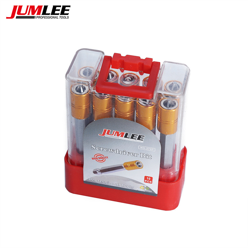 2714 Electric screwdriver bit, strong magnetic cross PH2, high hardness magnetic ring screwdriver bit, air screwdriver nozzle, electric screwdriver bit details Picture