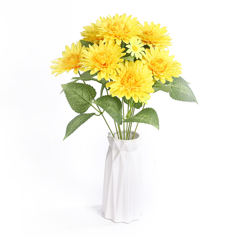【】 Artificial rose, single hand feel, wholesale wedding, home decoration, flower arrangement, artificial rose Item Picture