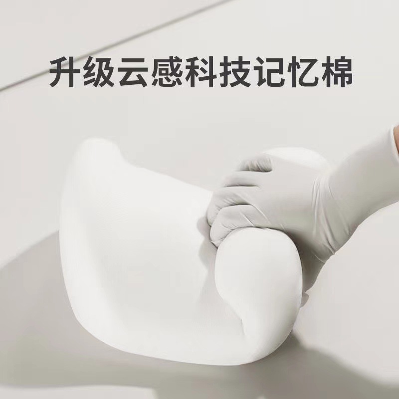 汽车头枕腰靠护肩枕车用枕头车载靠枕记忆棉腰靠背垫家用汽车用品产品图